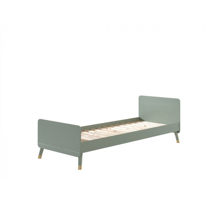 Billy bed olive groen 90x200 cm *