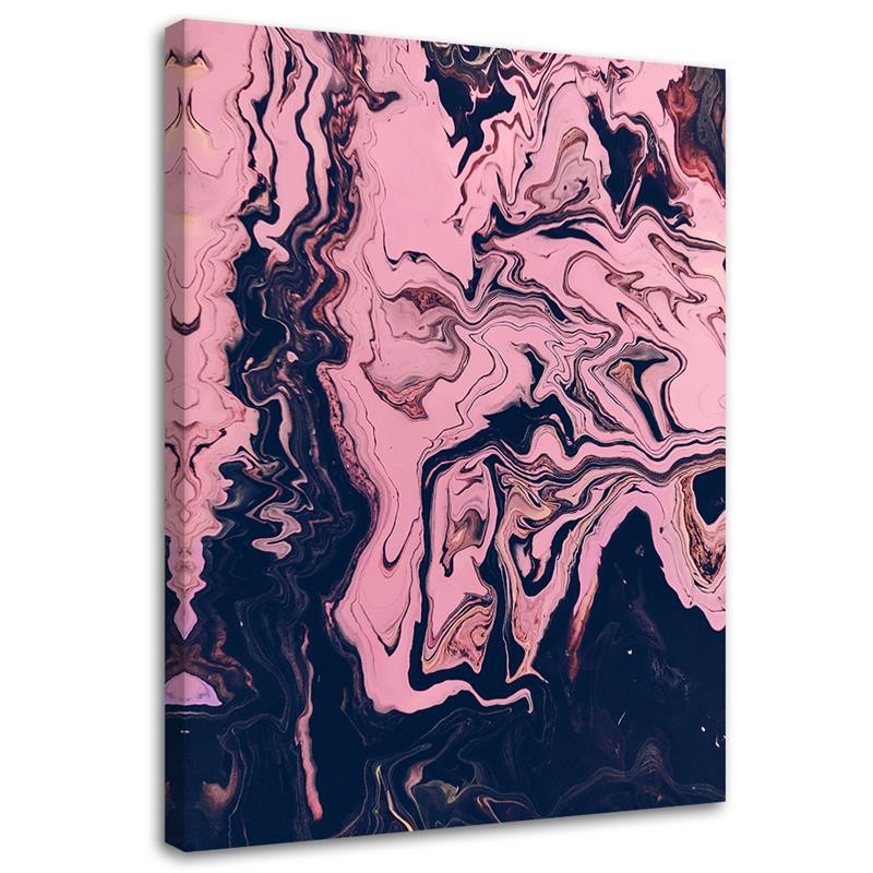 Canvas printlijst met abstracte rozenafbeelding gemaakt van hout en canvas